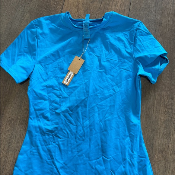 SKIMS Vibrant Blue swim Dress nwt small - Picture 3 of 3